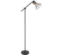 Globo - Lampadaire design Purra - H. 149 cm - Noir et doré - Purra Noir G