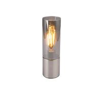 Globo Lampe de table - Câble textile - Nickel mat - Verre - Touch - Chambre