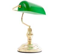 Lampe de banquier rétro antique nostalgique lampe de bureau lampe de table Globo Vert antique 2491