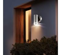 Applique Extérieure LED IP44 Opale 2500-3000K 100 lm 230V Inox 7,5x11 cm