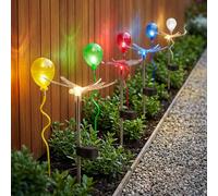 Globo Lampe Solaire Extérieure LED Décorative Papillon 9 Pièces, Étanche IP44