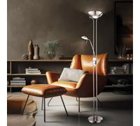 Globo Lampe sur Pied LED Decken Fluter Lese Spot Verstellable Dimmable