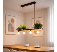 Globo Lampe Suspendue LED Hängeleuchte Deckenlampe Salon 4 L 95 cm