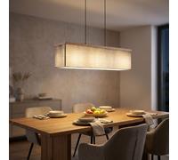 Globo Lampe Suspendue pour Salle à Manger 4 Lampes Style Moderne, Gris