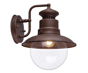 Globo Lampe tache murale extérieur rétro acier inoxydable antirouille patio éclairage jardin 3272R