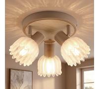 Globo LED Deckenlampe Beige 3 Lampes Deckenstrahler Schwenkbar 34 cm