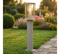 Globo LED Lampe Extérieure sur Pied Standleuchte IP54 230V H60cm E27 Verre Beige