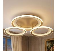 Globo LED Plafonnier Deckenlampe Pivots Ronds Sable 62,5 cm Métal