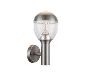 GLOBO LIGHTING Applique extérieur inox - Plastique translucide satiné