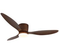 Globo Lighting Armando ventilateur de plafond avec lampe 1x20 W marron 03666H