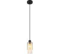 Globo Lighting Backey lampe suspendue 1x40 W noir-fumé 15799H
