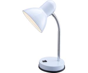 Globo Lighting Basic lampe de bureau 1x40 W blanc-chrome 2485