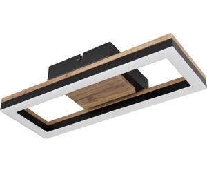 Globo Lighting Beatrix plafonnier 1x12 W noir-bois 67297D1