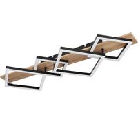 Globo Lighting Beatrix plafonnier 4x24 W noir-bois 67294D3