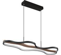 Globo Lighting Bezzy lampe suspendue 1x30 W noir-bois 67181H