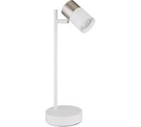 Globo Lighting Brisbon lampe de bureau 1x5 W blanc-nickel 57851T