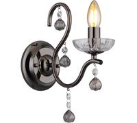 Globo Lighting Camila applique murale 1x40 W noir-cristal 64134W