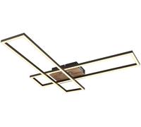 Globo Lighting Dakari plafonnier 1x30 W noir-bois 67208-30