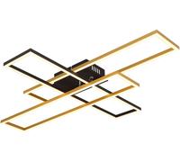 Globo Lighting Dakari plafonnier 1x40 W noir-doré 67208-40G