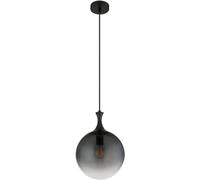 Globo Lighting Dalton lampe suspendue 1x10 W noir-fumé 15885H