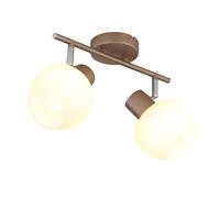 Globo Lighting Eileen applique murale 2x40 W blanc-marron 54662-2