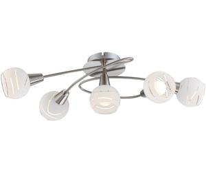 Globo Lighting Elliott plafonnier 5x40 W chrome 54341-5O