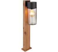 Globo Lighting Etsi lampadaire extérieur 1x40 W noir-fumé-bois 31976