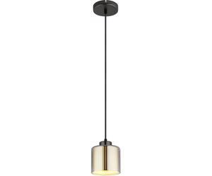 Globo Lighting Felicia lampe suspendue 1x60 W noir-chrome 16056H