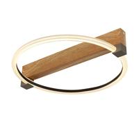 Globo Lighting Fletcher plafonnier 1x15 W transparent-bois 48050D