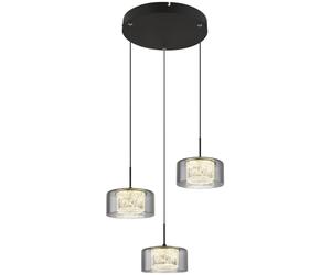 Globo Lighting Fogsy lampe suspendue 3x24 W noir 15634-3