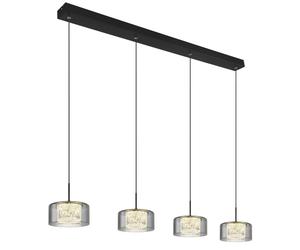 Globo Lighting Fogsy lampe suspendue 4x32 W noir 15634-4