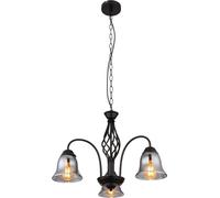 Globo Lighting Gonny lampe suspendue 3x60 W noir-fumé 60298-3H