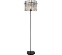 Globo Lighting Gorley lampadaire 1x60 W noir-fumé 15698S