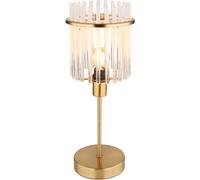 Globo Lighting Gorley lampe de table 1x40 W blanc-transparent-doré 15698TM