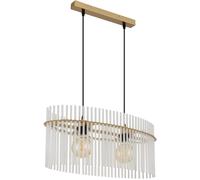 Globo Lighting Gorley lampe suspendue 2x60 W doré 15698H3M