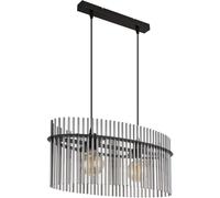 Globo Lighting Gorley lampe suspendue 2x60 W noir 15698H3