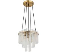 Globo Lighting Gorley lampe suspendue 5x40 W doré 15698H2M
