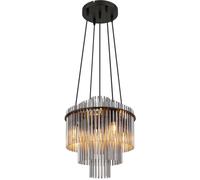 Globo Lighting Gorley lampe suspendue 5x40 W fumé 15698H2