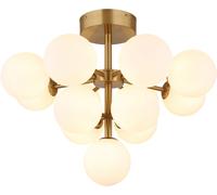 Globo Lighting Grappy plafonnier x5 W blanc-doré 56143-13GD
