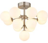 Globo Lighting Grappy plafonnier x5 W blanc-nickel 56143-13ND
