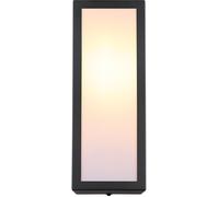 Globo Lighting Gundula applique murale extérieure 1x60 W noir-opale 31980O