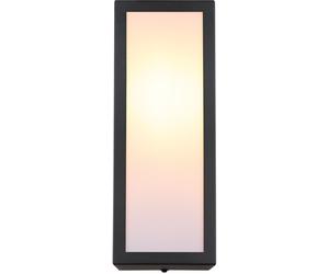 Globo Lighting Gundula applique murale extérieure 1x60 W noir-opale 31980O