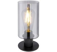 Globo Lighting Hadera lampe de table 1x60 W noir-fumé 15465T