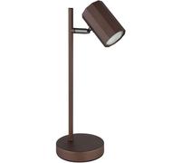 Globo Lighting James lampe de bureau 1x5 W marron 57919T