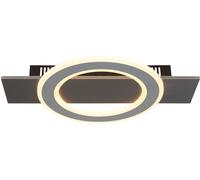 Globo Lighting Jayden plafonnier 1x18 W blanc-noir-gris 48034-18