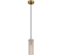 Globo Lighting Karolo lampe suspendue 1x40 W doré-ambre 15775H