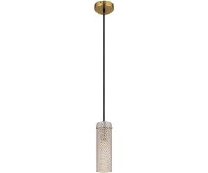 Globo Lighting Karolo lampe suspendue 1x40 W doré-ambre 15775H