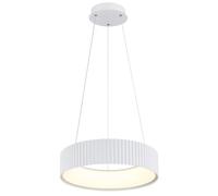 Globo Lighting Kemp lampe suspendue 1x45 W blanc 15924W