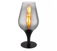 Globo Lighting Lavus lampe de table 1x40 W noir-chrome 15552T3