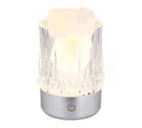 Globo Lighting Lizzy lampe de table 1x1 W transparent-argenté 21044S